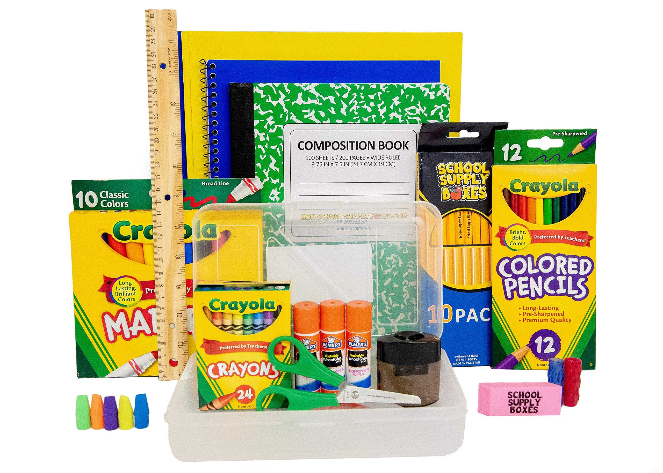 Back to School Supply Box Grades K-5